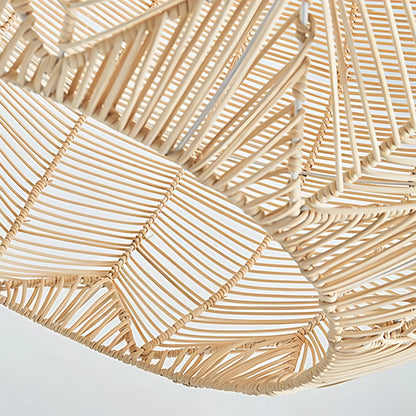 Bamburo Farmhouse Wood Pendant Light