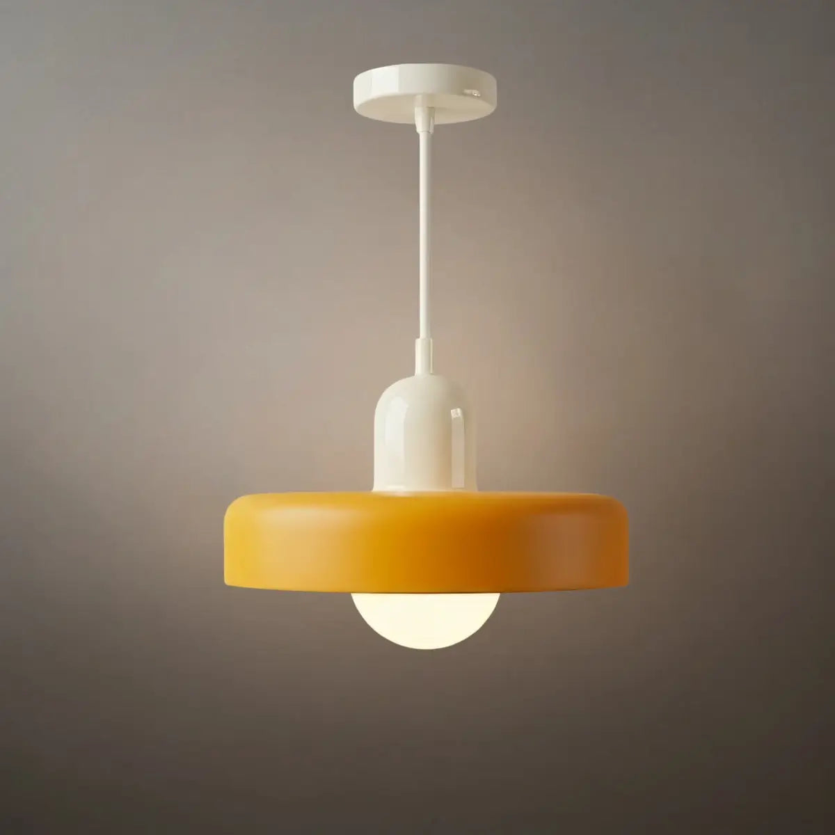 Morandia Nordic Pendant Light - Round Glass Shade for Living/Dining Room