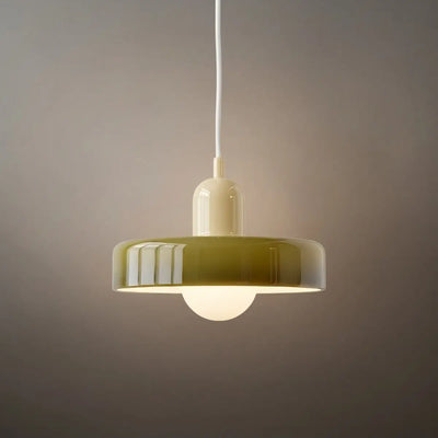 Morandia Nordic Pendant Light - Round Glass Shade for Living/Dining Room