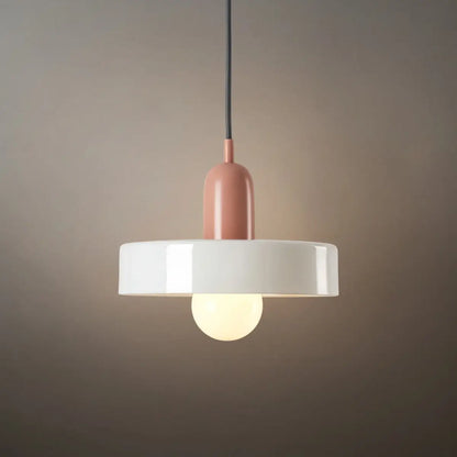 Morandia Nordic Pendant Light - Round Glass Shade for Living/Dining Room
