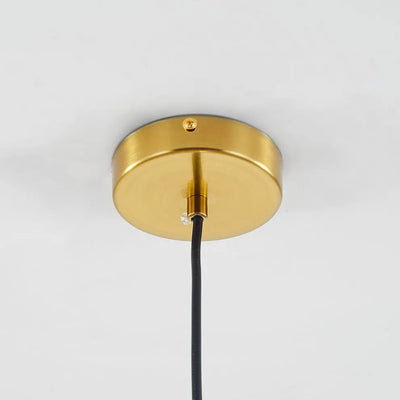 Close-up of Ceiling Plate of Pendant Light