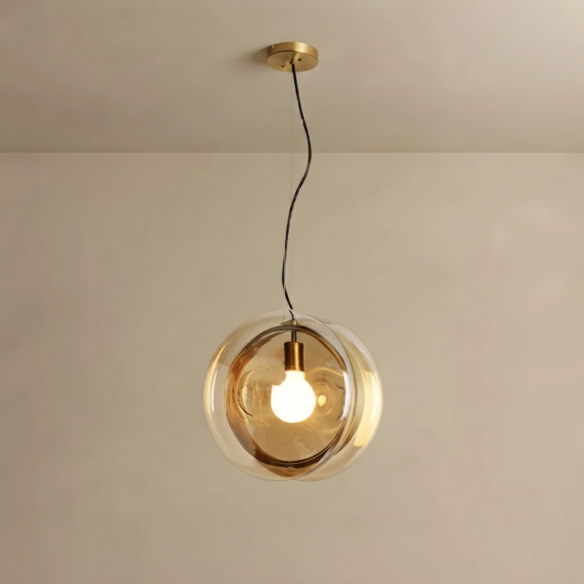 Morandia_Designer_Round_Pendant_Light_Blue_Pink_Clear_Glass_Metal_for_Living_Room