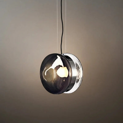 Morandia Designer Round Pendant Light – Blue