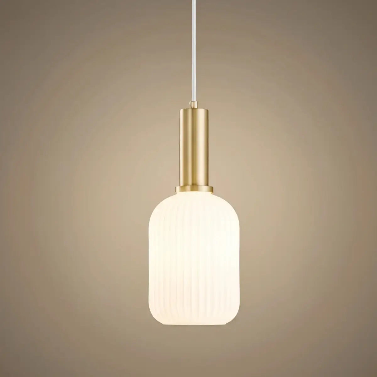 Crema Nordic White Pendant Light
