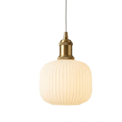 Crema Nordic White Pendant Light