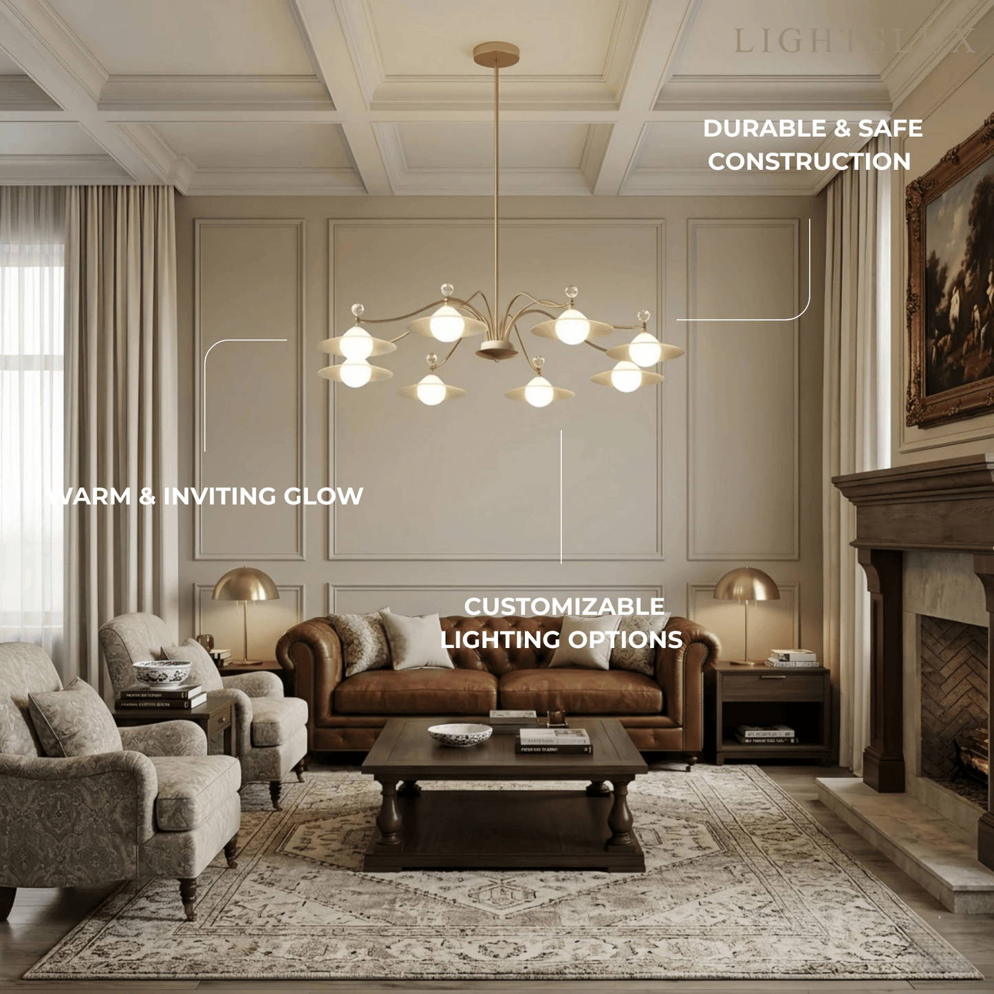 Nebula Modern Crystal Chandelier