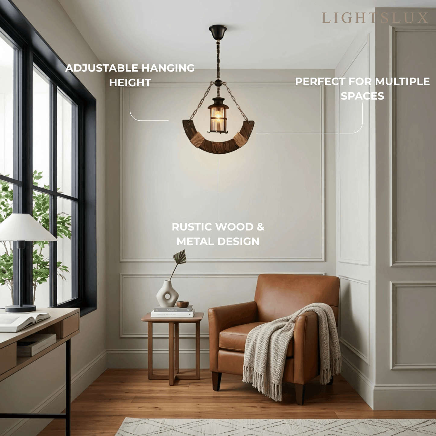 Vintage Lantern Pendant Light