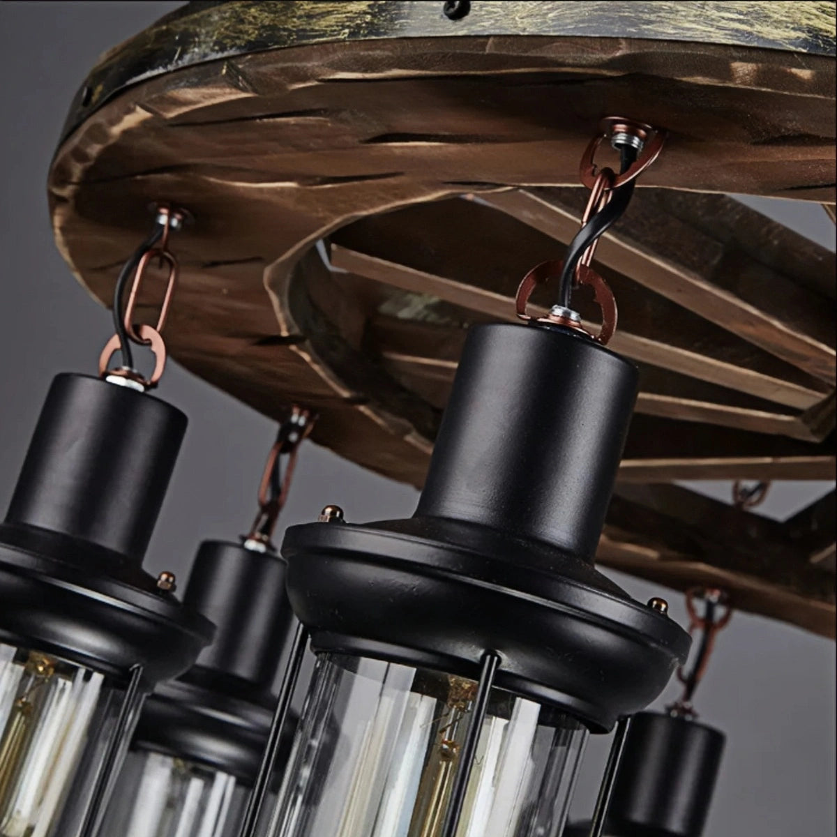 Irondale Vintage Rudder Pendant Light