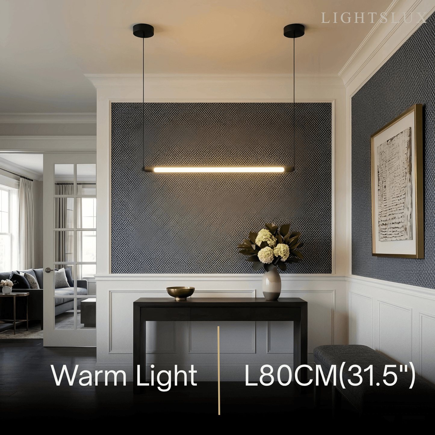 Arcato Minimalist Linear LED Pendant Light