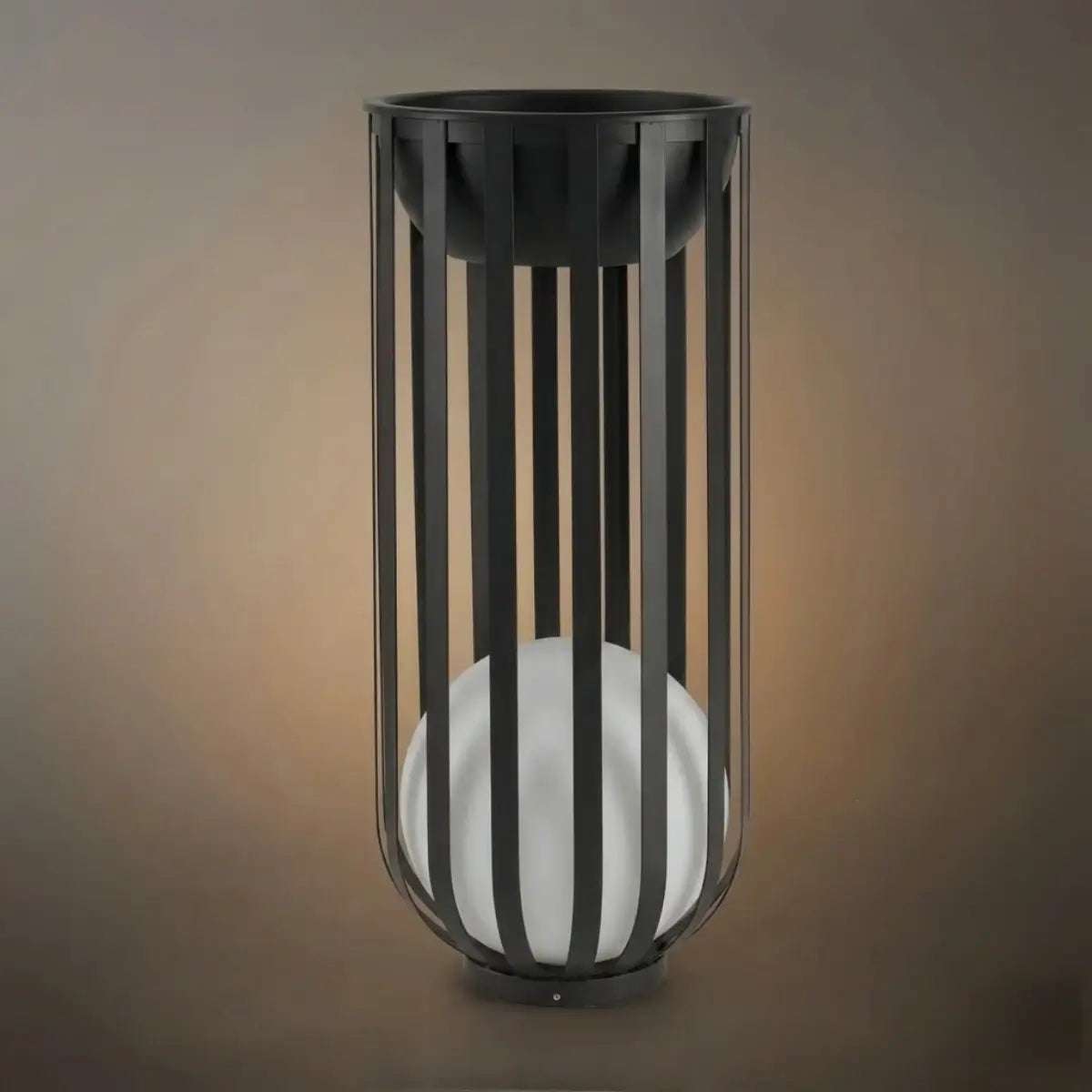 Arcato Modern Black Outdoor Floor Lamp