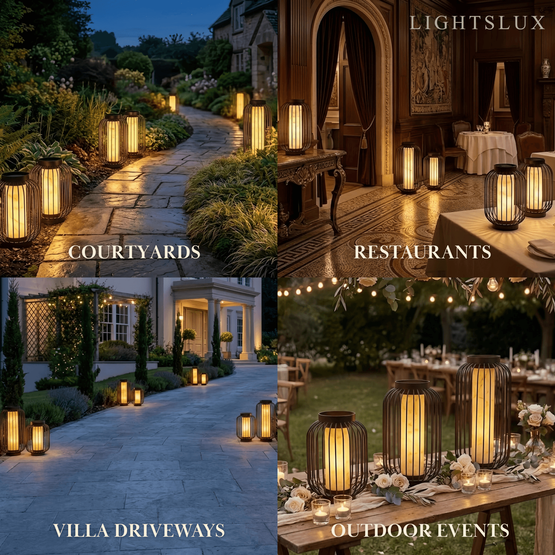 Lunara Modern Solar Floor Lamp