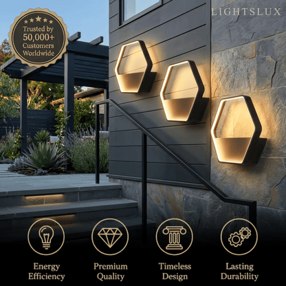 Irondale Art Deco Outdoor Wall Lamp 