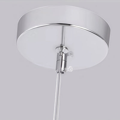 Morandia Art Deco Blue Pendant Light
