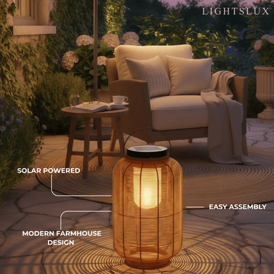 Farmhouse_Floor_Lamp_-Metal_Rattan_Lantern_in_Natural_Wood_Color_Garden