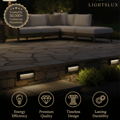 Arcato Modern Outdoor Step Deck Light