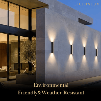 Modern Triangular Outdoor Wall Lamp