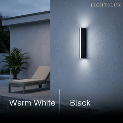 Modern Triangular Outdoor Wall Lamp