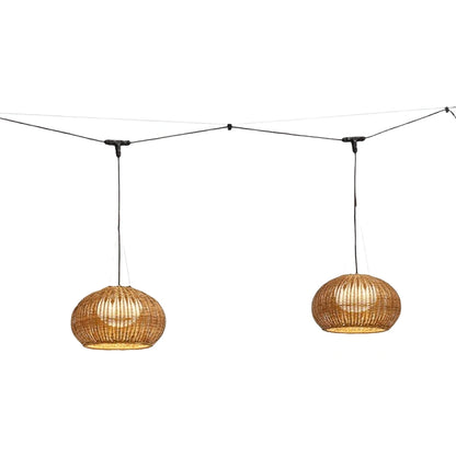 Rustic Brown Outdoor Pendant Lights