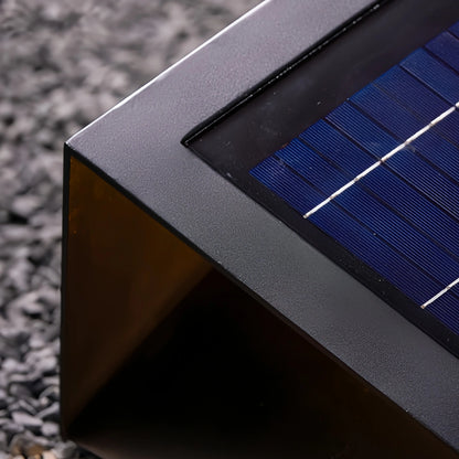 Modern Solar Pathway Lights - Black 