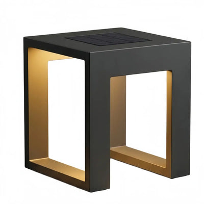 Modern Square Solar Floor Lamp