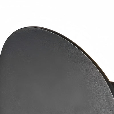 Velora Minimalist Pebble Outdoor Wall Lamp