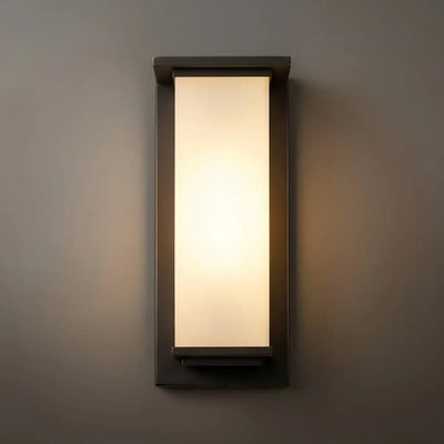 Modern Rectangular Outdoor Wall Lamp