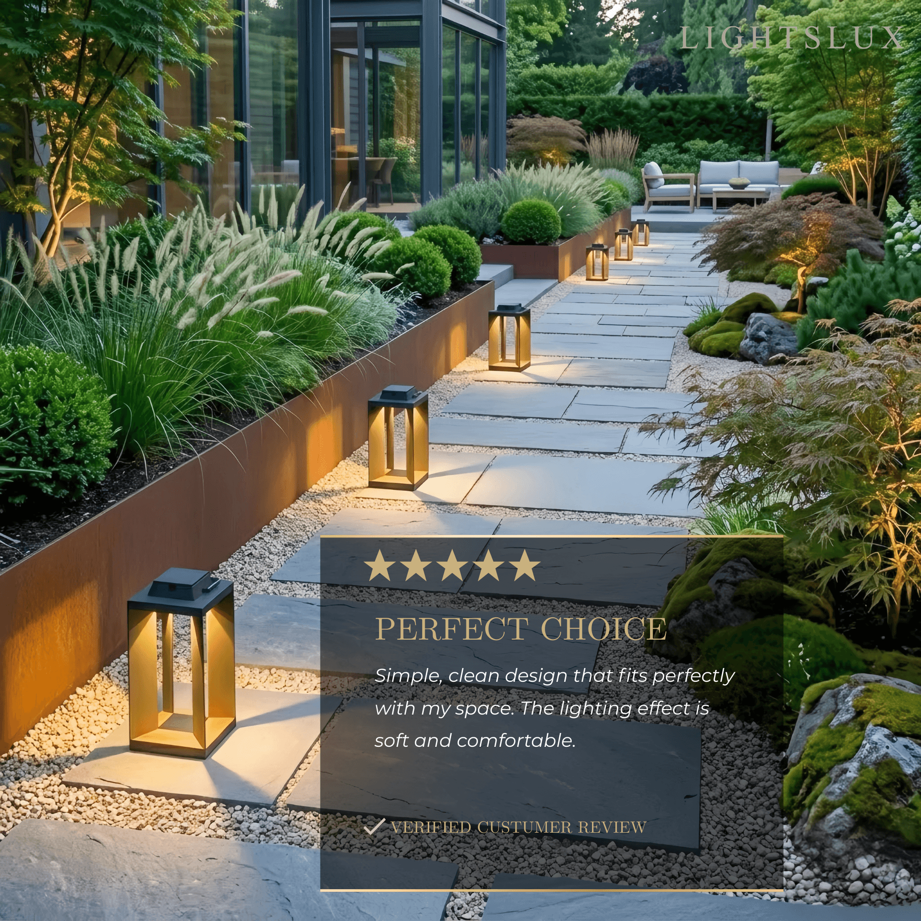 Irondale Modern Outdoor Floor Lamp