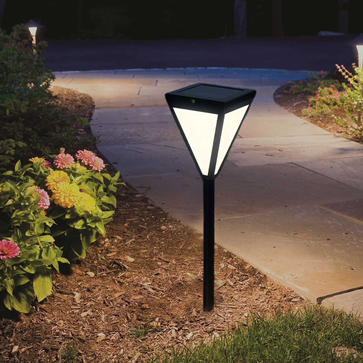 Modern Solar Outdoor Path Light 