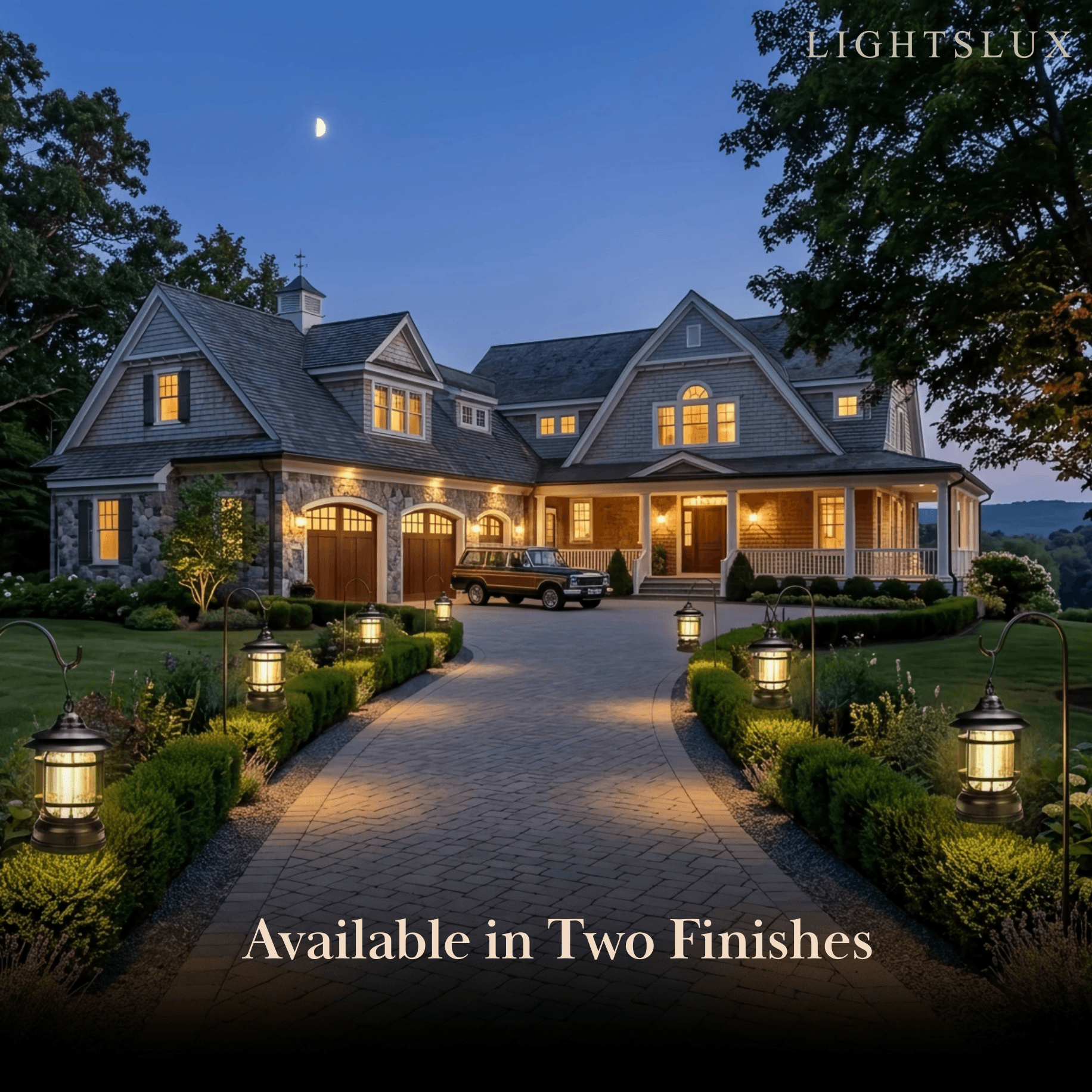 Irondale Vintage Outdoor Pathway Lights 
