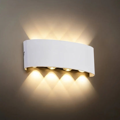 Arcato Modern Outdoor Wall Lamp - Black