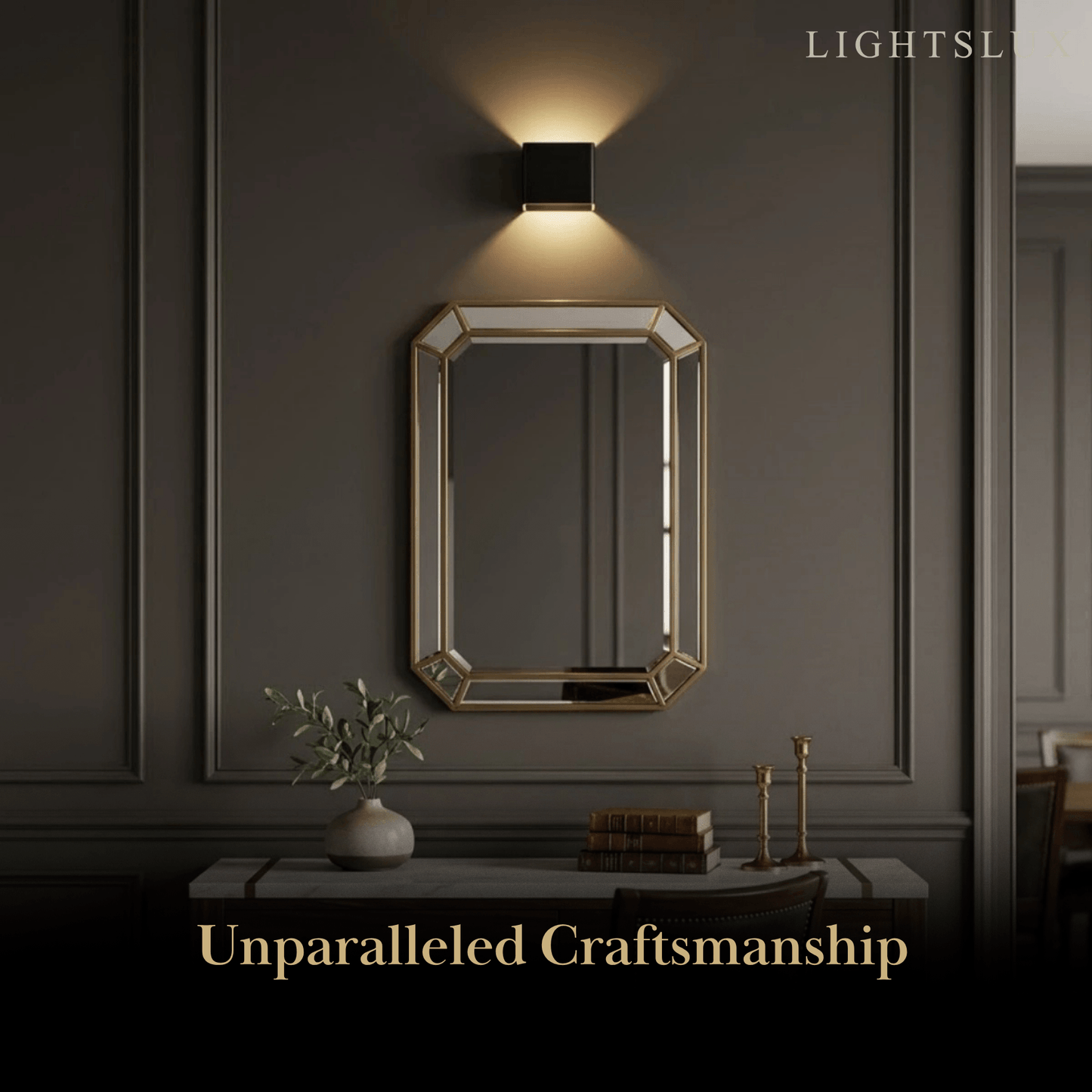 Morandia Modern Square Metal Wall Lamp - 6 Colors