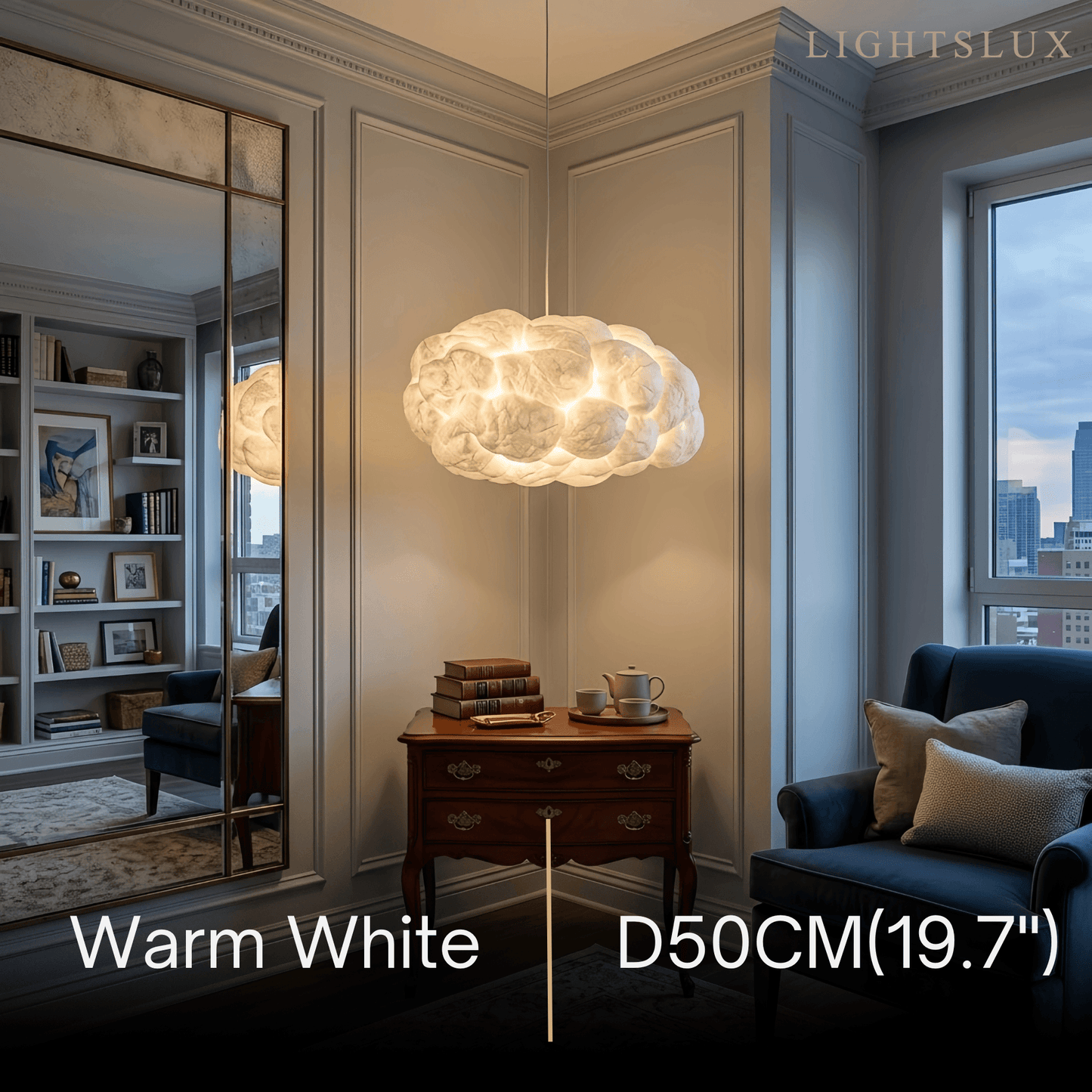 Art_Deco_White_Cloud_Pendant_Light