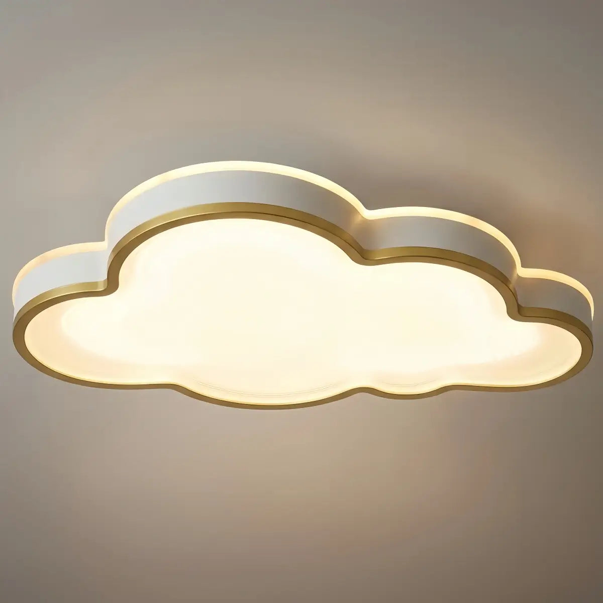Modern White Flush Mount Ceiling Light