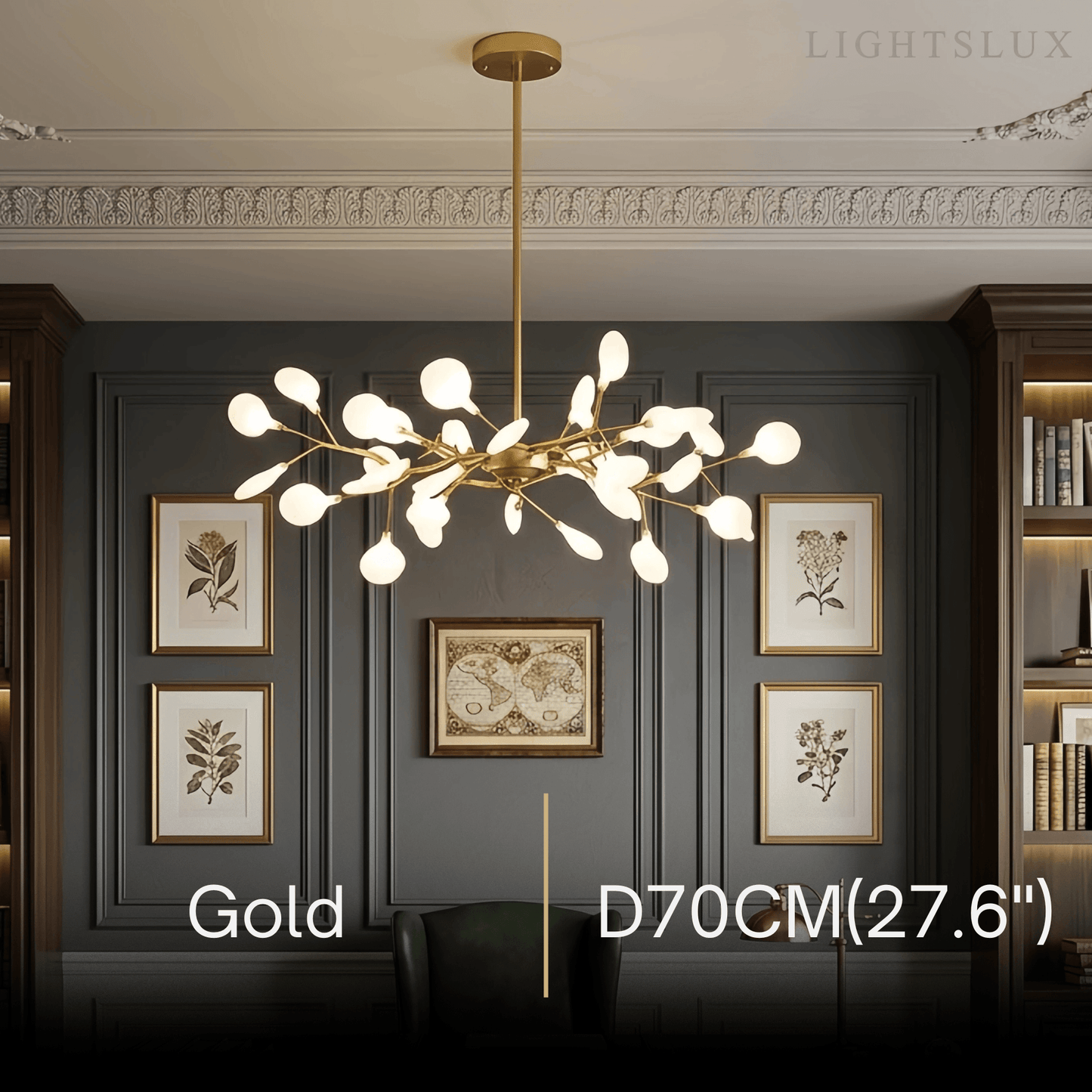 Excelis Art Deco Chandelier