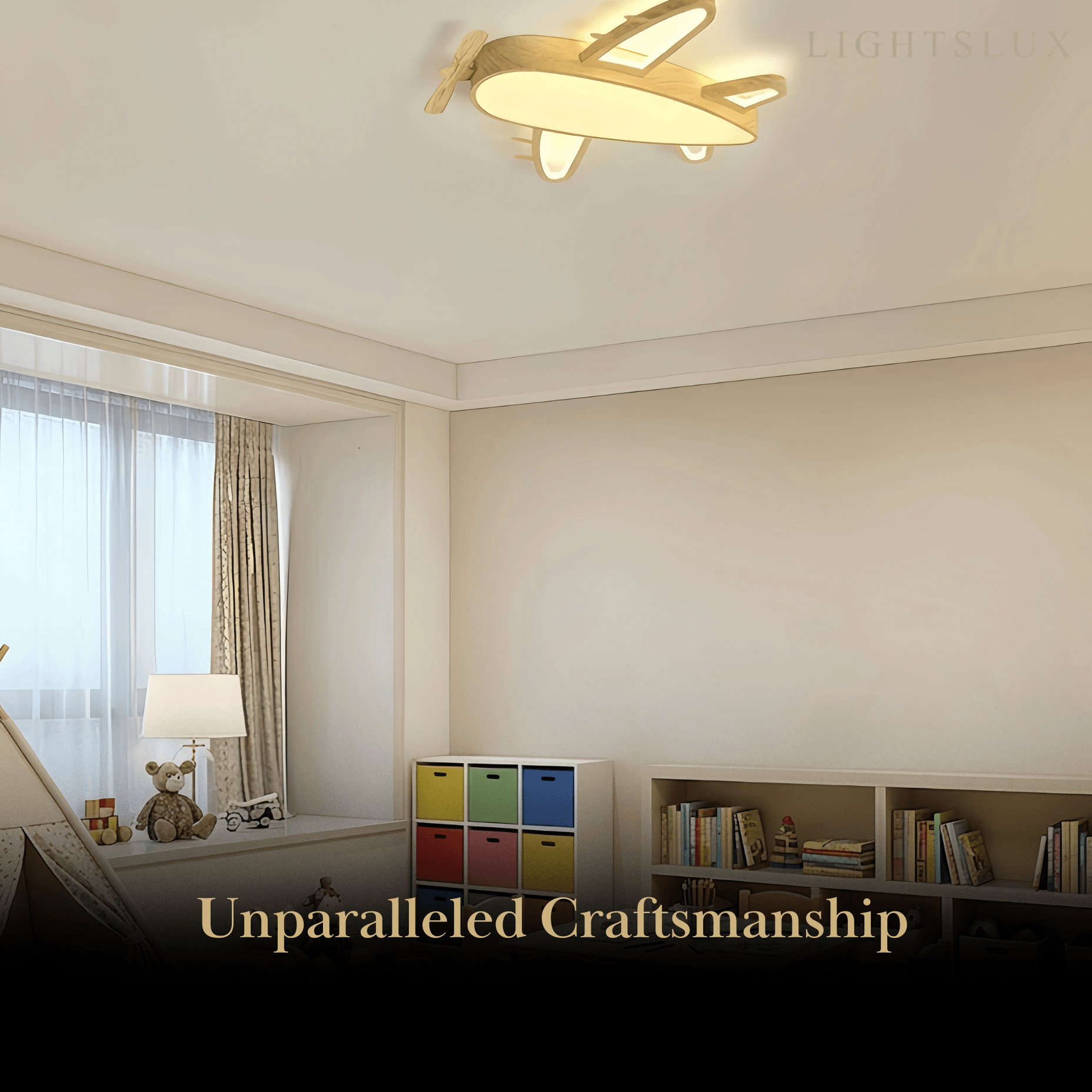 Vivara Designer Wood Ceiling Light