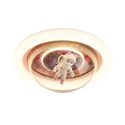 Vivara Modern Metal/Acrylic Ceiling Light - Blue