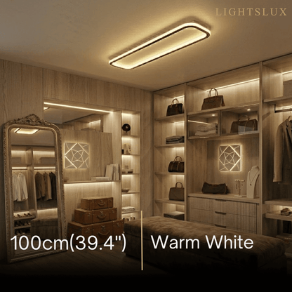 Arcato  Modern LED Ceiling Light – Metal/Silica Gel