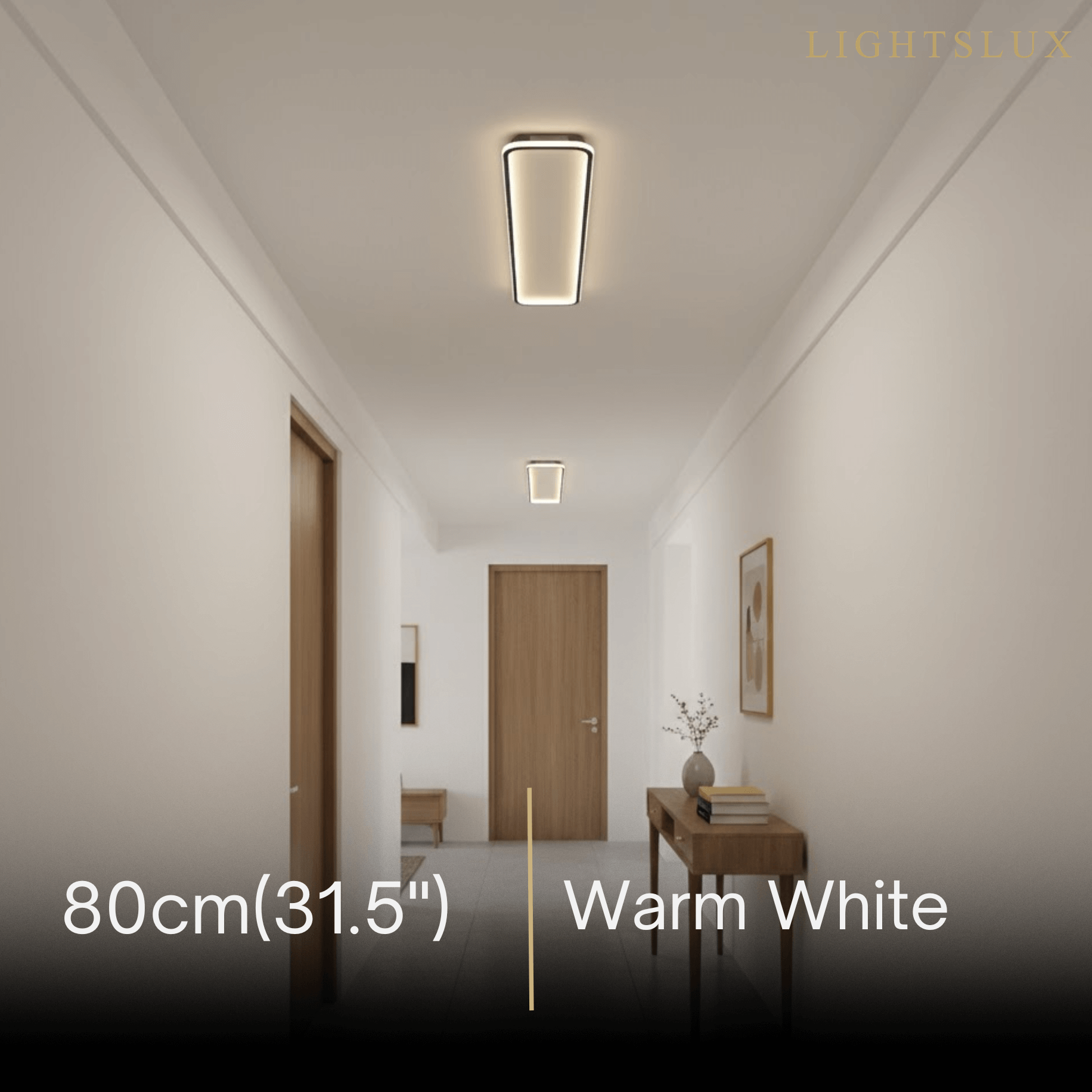 Arcato  Modern LED Ceiling Light – Metal/Silica Gel Fixture for Living Room