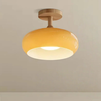  Modern Glass LED Ceiling Light