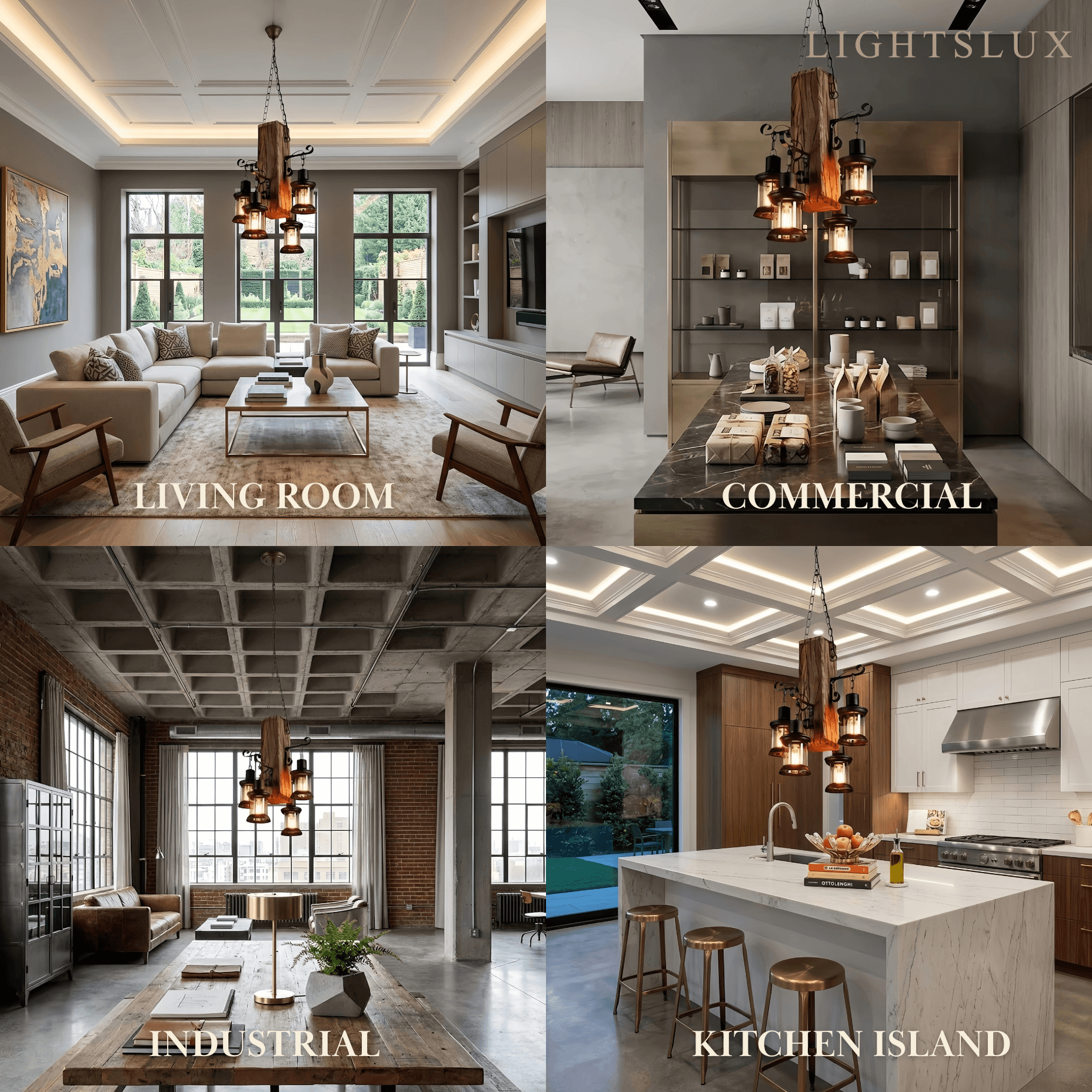 Irondale Industrial Metal Pendant Light