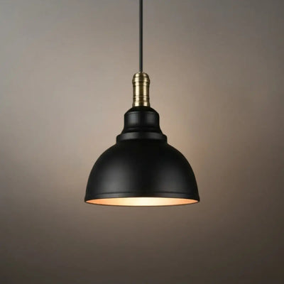 Irondale Industrial Metal Pendant Light - Copper Dome Design for Dining Room