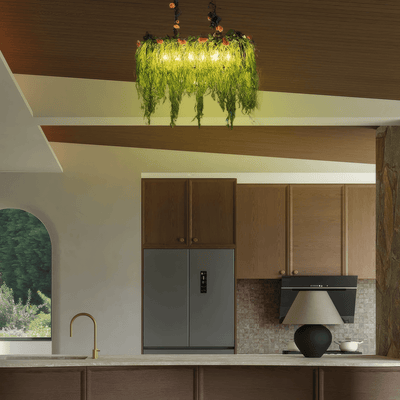 Botanica Decorative Metal Pendant Light
