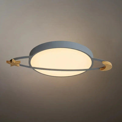 Vivara Modern Ceiling Light - Dimmable Grey/White/Green for Bedroom