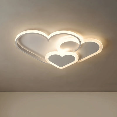 Modern LED Dimmable Star Ceiling Light – Designer White Kids Room