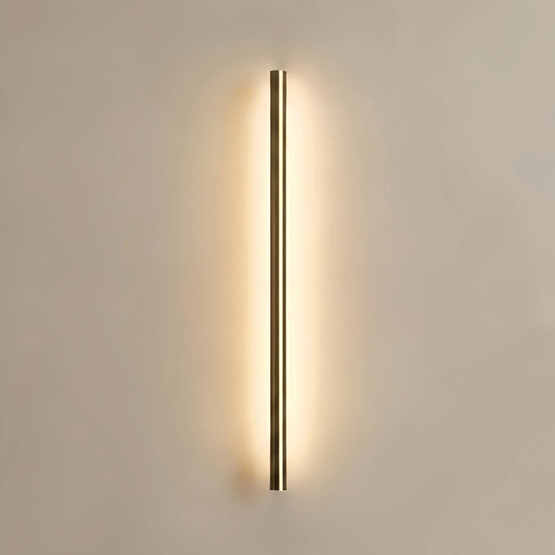 Arcato Minimalist Linear LED Wall Lamp – Black for Bedroom/Living Room