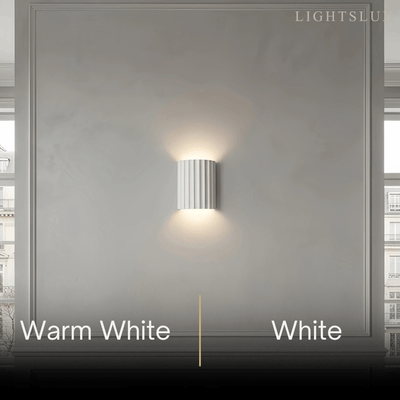 Arcato Modern Resin Wall Light – Green/Grey/Orange for Living Room/Bedroom