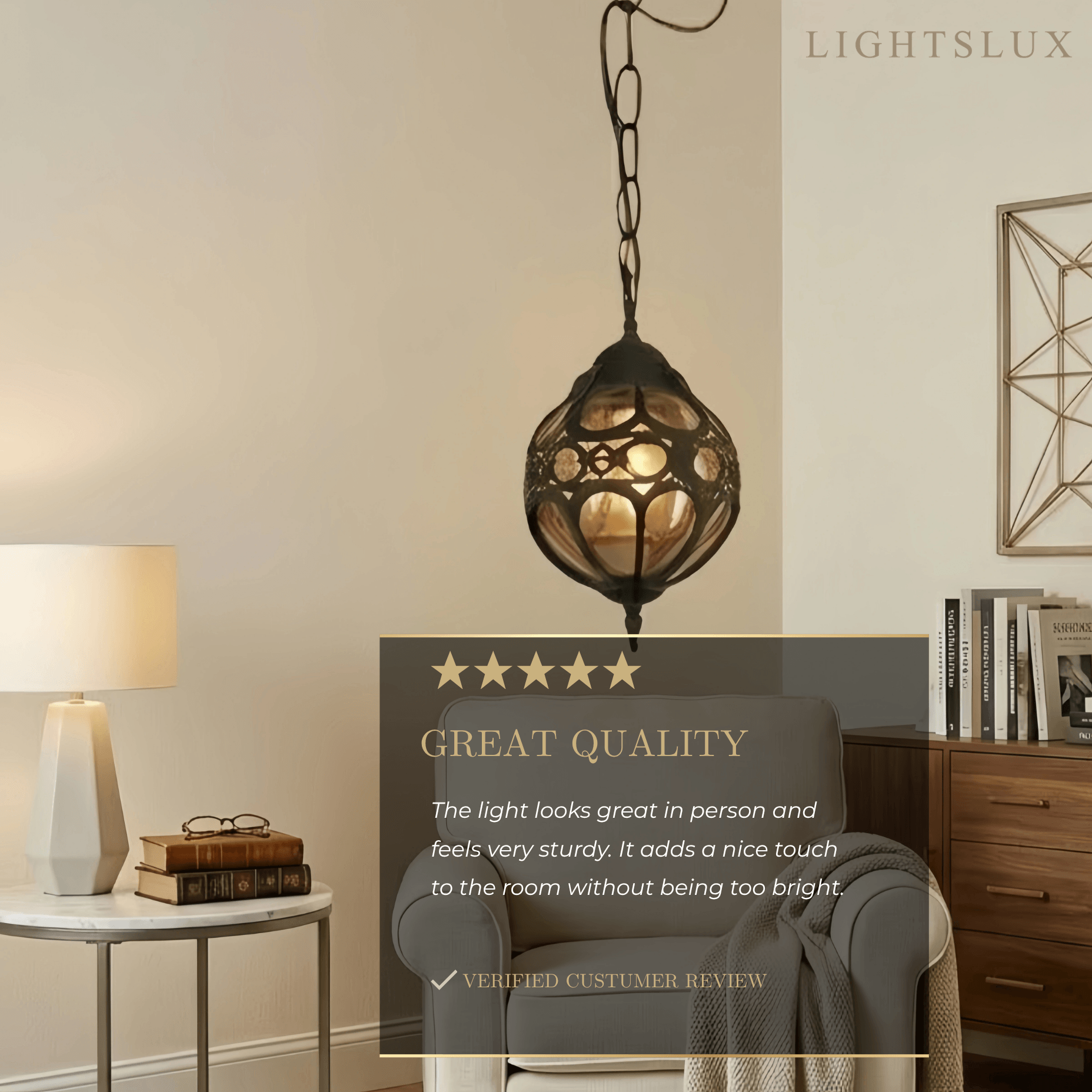 Irondale Vintage Pendant Light