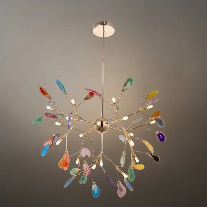 Excelis_Art_Deco_Natural_Agate_Chandelier_-_Leaf