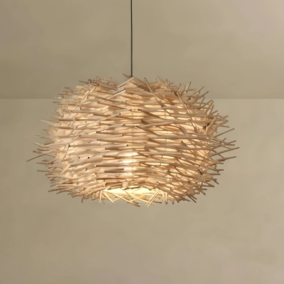 Bamburo_Globular_Wood_Pendant_Light_Brown_for_Living_Room