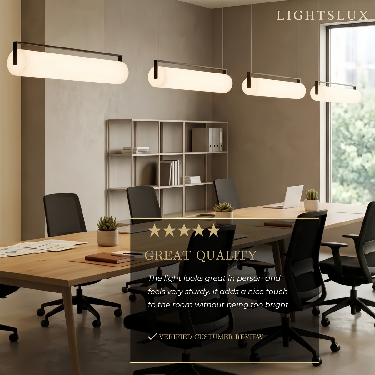 Arcato Modern Designer White Pendant Light – Cylindrical Metal & Acrylic Fixture for Dining Room